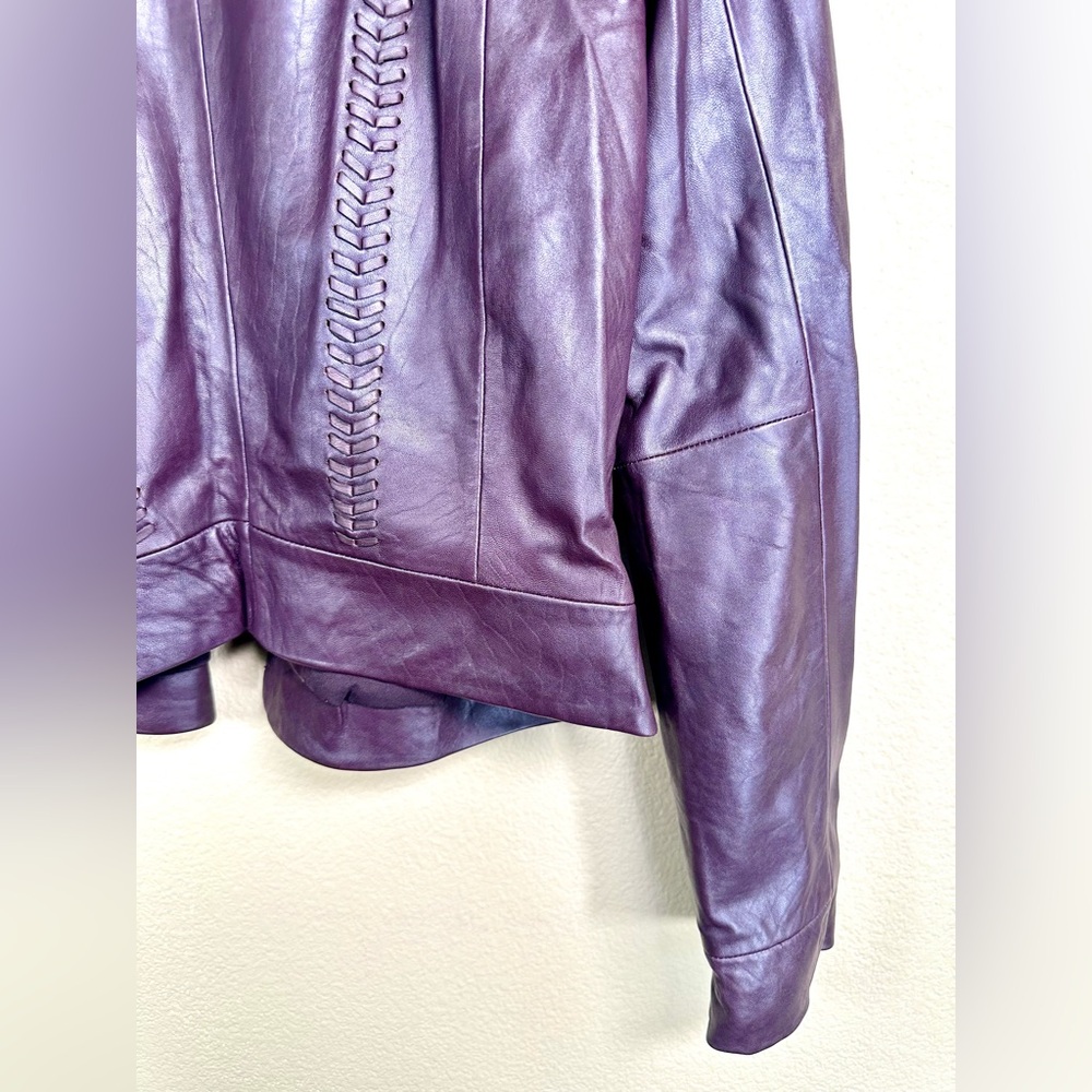 Excellent Condition Lucky Brand Leather Jacket - Picture 5 of 8